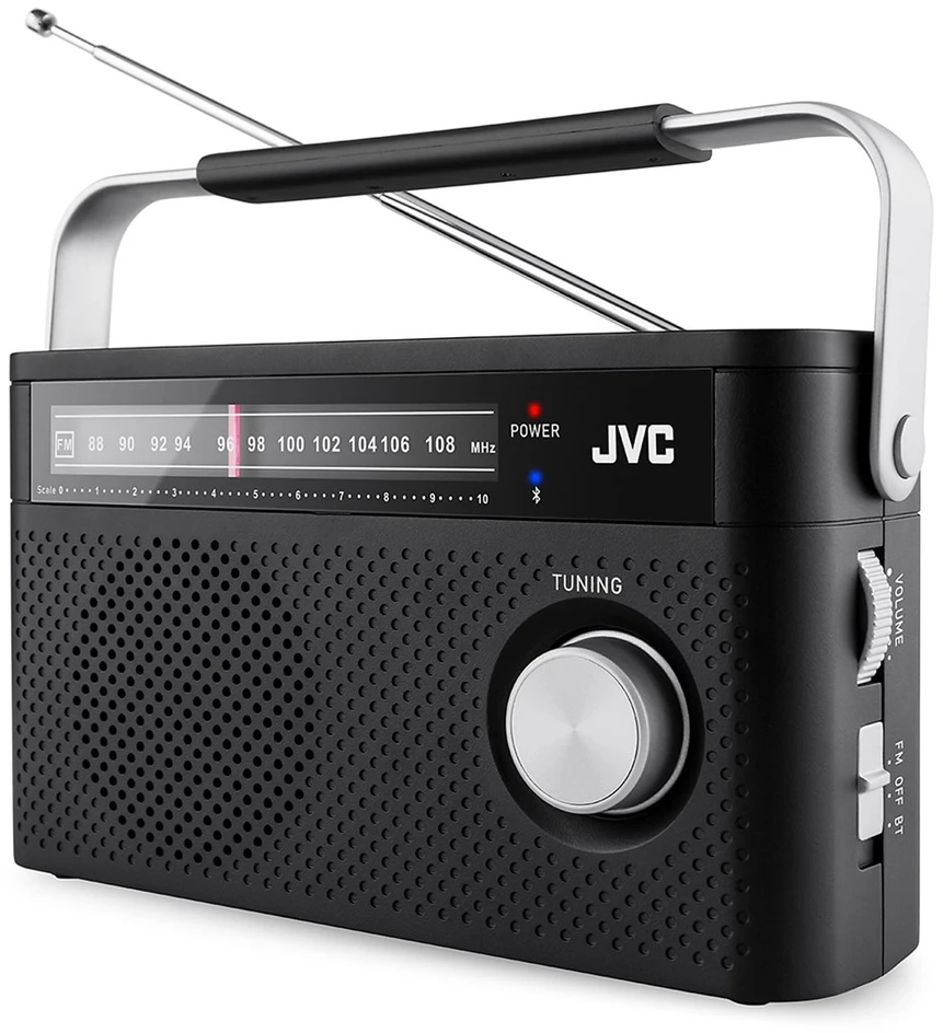 JVC RA-E315B Portable radio Juodas