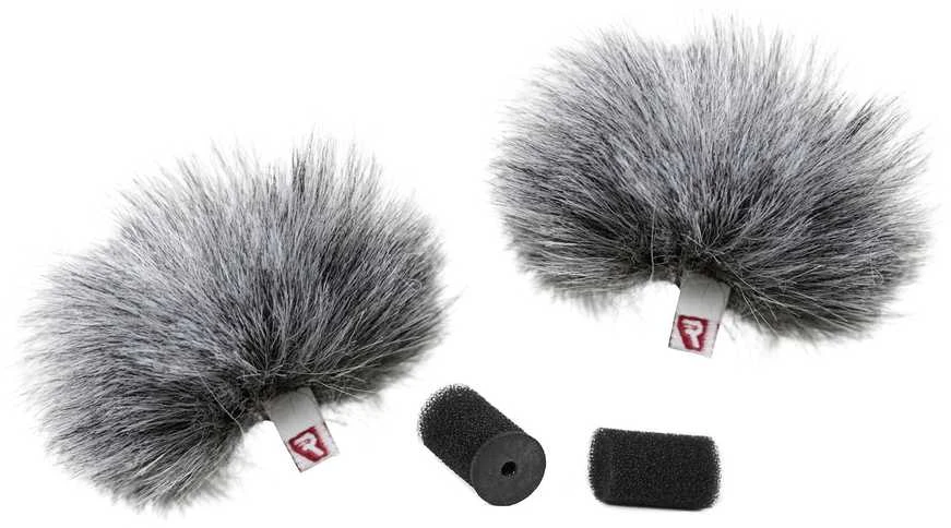 Rycote vėjo gaubtai su poroloniniais įdėklais