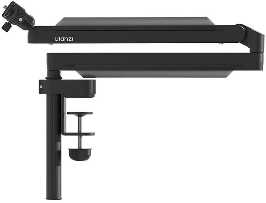 Garso įranga - Ulanzi ZJ05 Reguliuojama mikrofono laikiklio stovas 1.5kg Juodas