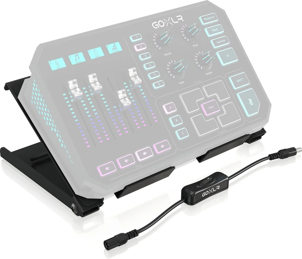 TC Helicon goXLR stalo stovas – stalo stovas, skirtas goXLR