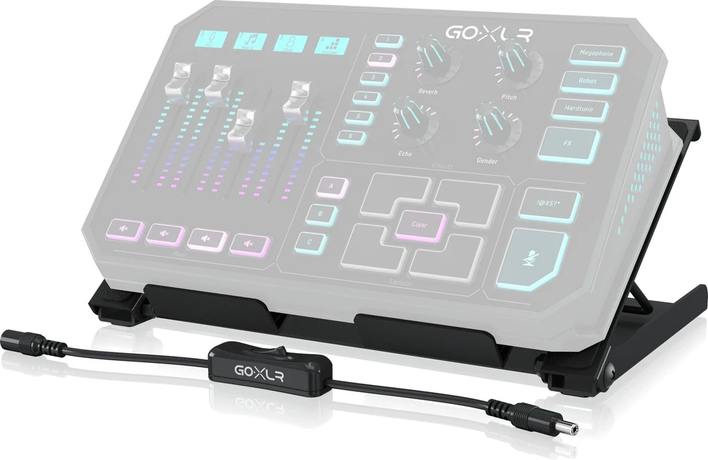 TC Helicon goXLR stalo stovas – stalo stovas, skirtas goXLR