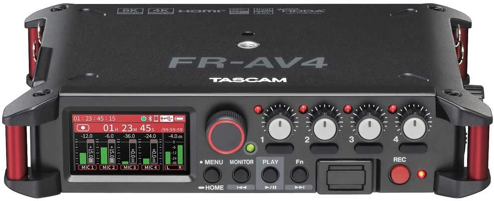 Tascam FR-AV4 - portable audio recorder