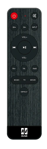 Namų kino sistema Garso Sistema - Avtek 2.1 Ver.2, Bass-Reflex, HDMI (ARC)