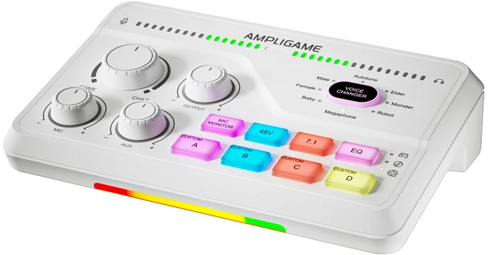 FIFINE AmpliGame SC8W Audio mikšerinis pultas | USB