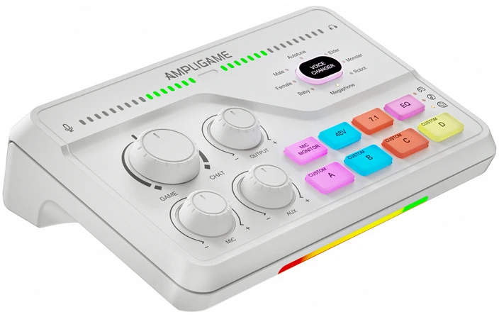 FIFINE AmpliGame SC8W Audio mikšerinis pultas | USB