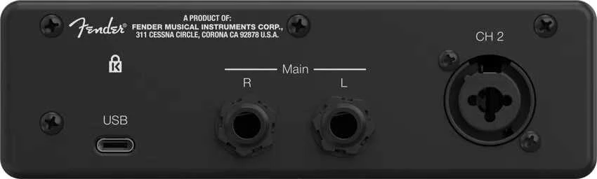 Fender Quantum LT 2 - USB-C audio interface