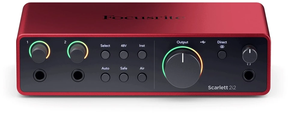 Garso plokštė Focusrite Scarlett 2i2 4th Gen