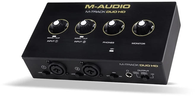 USB M-AUDIO M-Track Duo HD - USB garso sąsaja