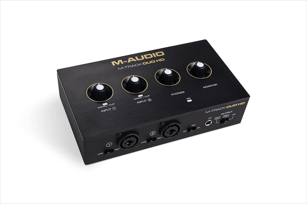 USB M-AUDIO M-Track Duo HD - USB garso sąsaja