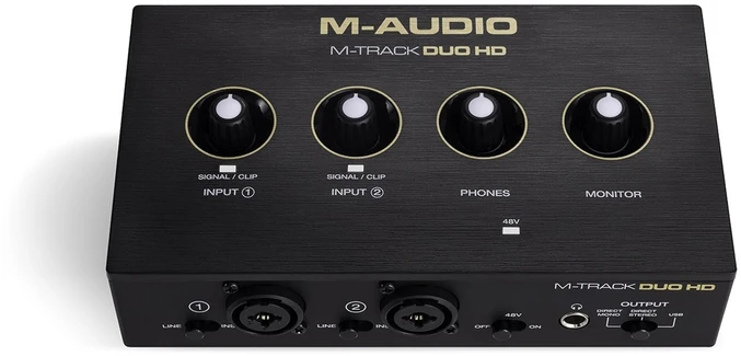 USB M-AUDIO M-Track Duo HD - USB garso sąsaja
