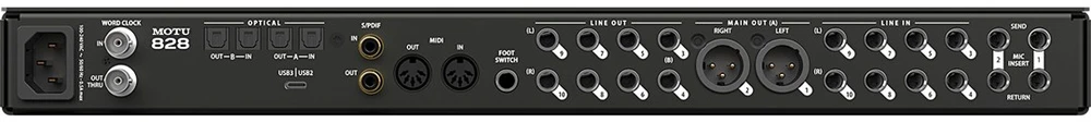 MOTU 828 - audio interface