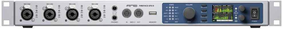 RME Fireface UFX II - USB [30 IN/ 30 OUT] garso sąsaja