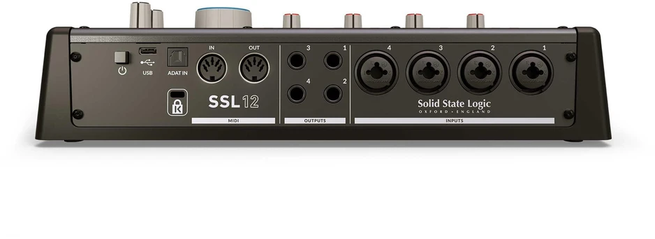 Solid State Logic SSL12 - Interfaz de audio USB-C 12/8