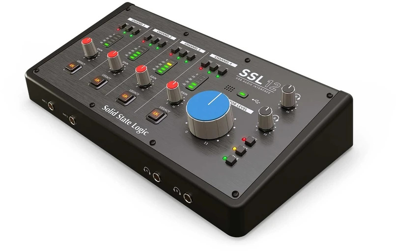 Solid State Logic SSL12 - Interfaz de audio USB-C 12/8