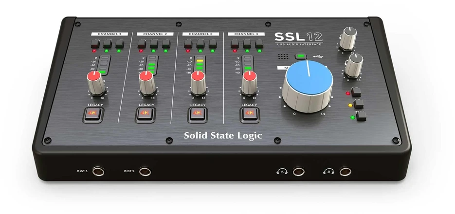 Solid State Logic SSL12 - Interfaz de audio USB-C 12/8