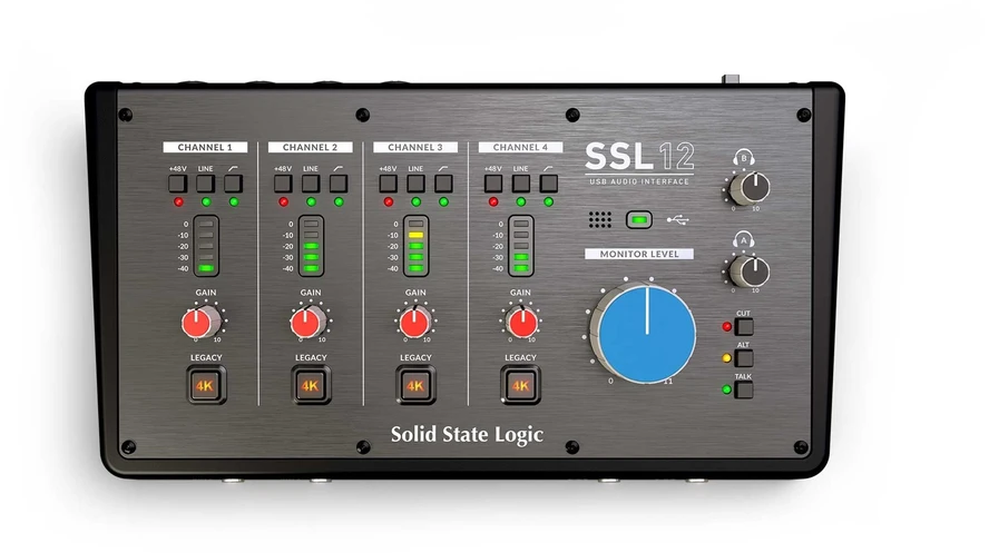 Solid State Logic SSL12 - Interfaz de audio USB-C 12/8