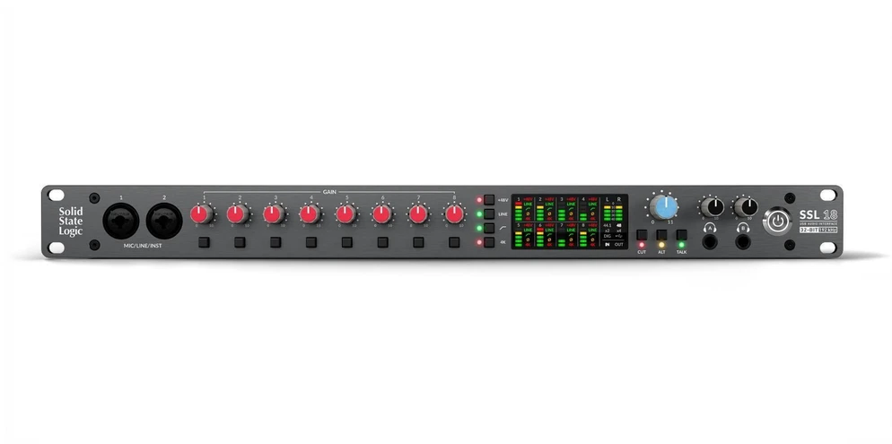 Solid State Logic SSL18 - USB audio interface with 26 inputs and 28 outputs