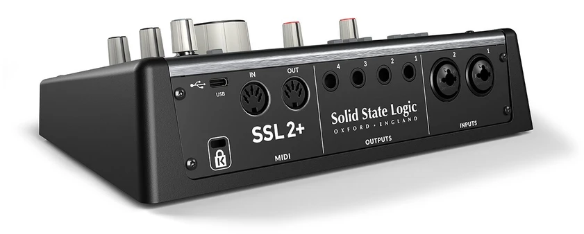 Solid State Logic SSL2+ MKII - Interfaz de audio USB-C 2x2