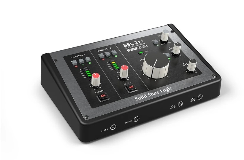 Solid State Logic SSL2+ MKII - Interfaz de audio USB-C 2x2