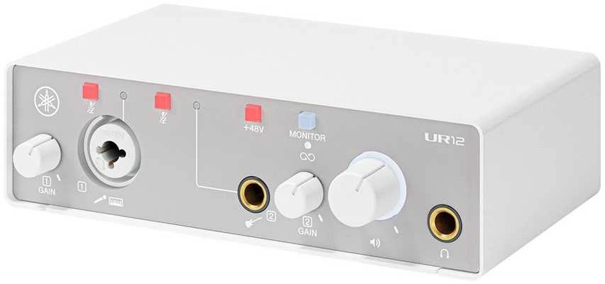 Yamaha UR12MK3 Baltas- Audio sąsaja