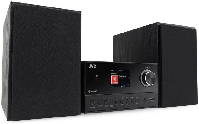 JVC UX-E225B Mini hi-fi system Juodas