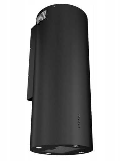AKPO WK-4 BALMERA WL SLIM Juodas Matinis T450 M3 gaubtas
