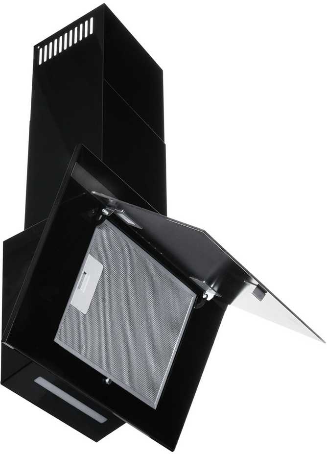 Gartraukis AKPO WK-4 NERO LINE 2.0 50 Juodas T300 LED linijinis gaubtas/aktuatorius