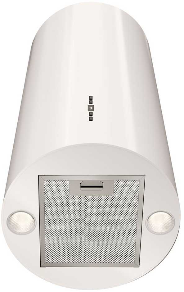 Wall-mounted hood MAAN Elba 2 W835 Baltas