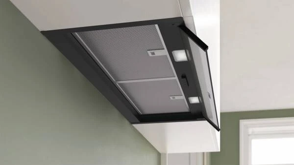 Bosch DBB85CC60 gartraukis Built-in Juodas 582 m³/h