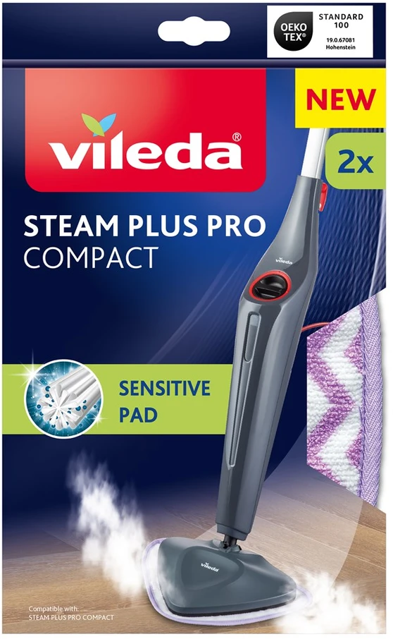 Vileda „Steam Plus Sensitive“ garinės šluostės papildymas