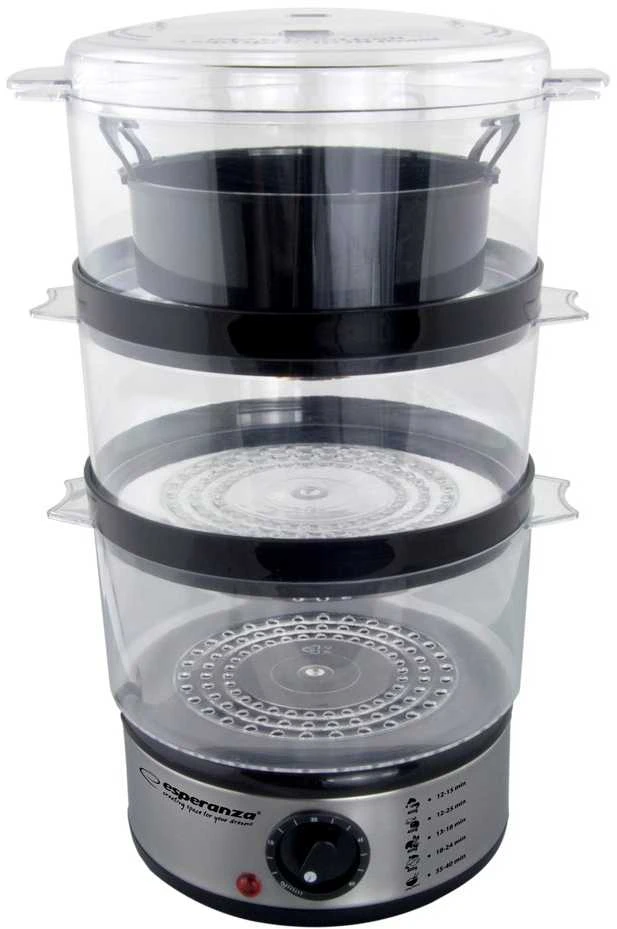 Garų Puodas - Esperanza 3 Nerūdijančio Plieno 400 W 7,5L