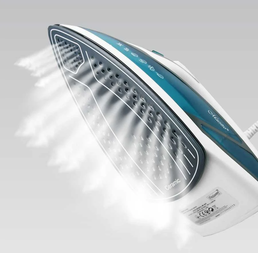 Garų lygintuvas MAESTRO MR-304C 2200W Baltas, Mėlyna