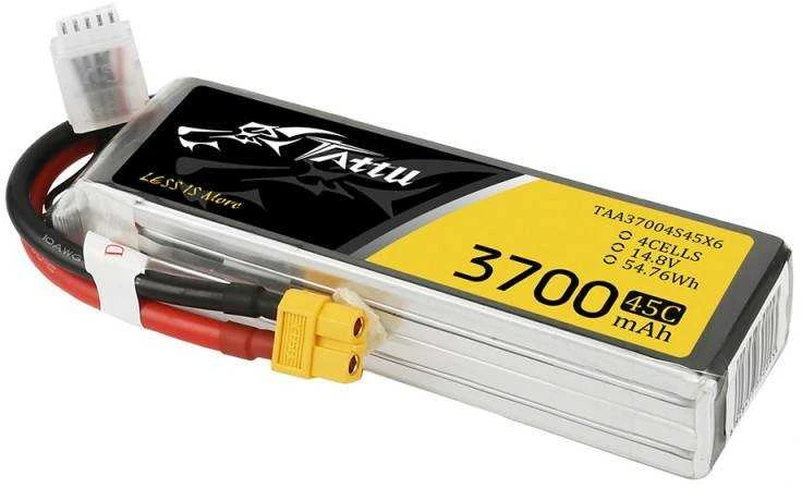 Gens Ace & Tattu Akumuliatorius Tattu 3700mAh 14.8V 45C 4S1P