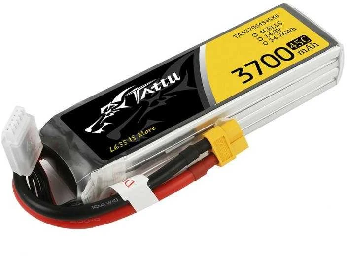Gens Ace & Tattu Akumuliatorius Tattu 3700mAh 14.8V 45C 4S1P