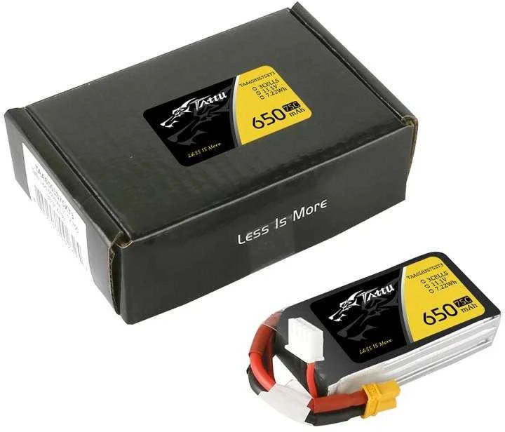 Gens Ace & Tattu Akumuliatorius Tattu 650mAh 11.1V 75C 3S1P