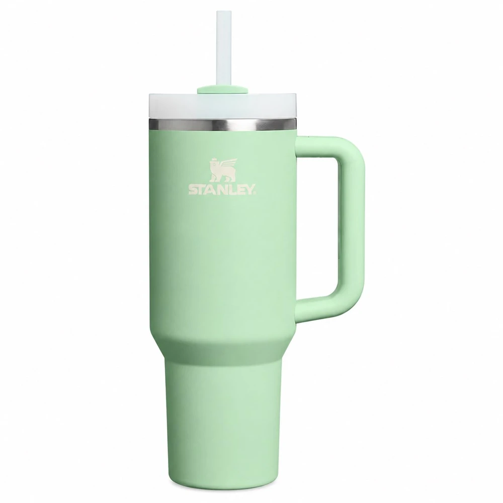 STANLEY termo puodelis Quencher H2.O FlowState 1,18 l pistacijų spalvos
