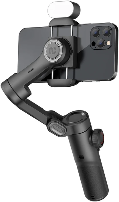 AOCHUAN XE Gimbal with RGB Lighting juodos spalvos