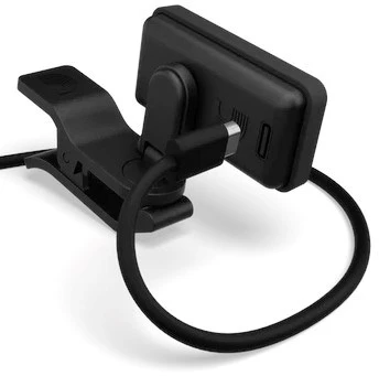 D'Addario Eclipse Rechargeable - guitar imtuvas, juodas