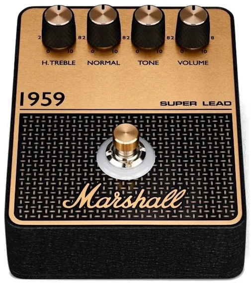 Gitaros Efektų Pedalas - Marshall 1959 Overdrive, 4 Valdikliai, 9 V