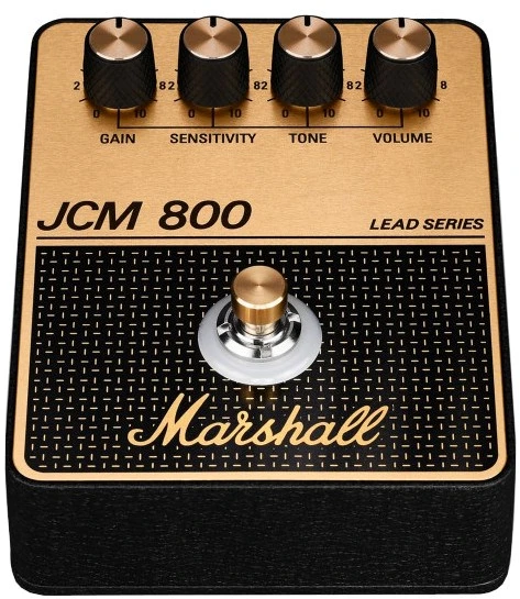 Gitaros Efektų Pedalas - Marshall JCM 800 Overdrive 4 Rankenėlės 9 V