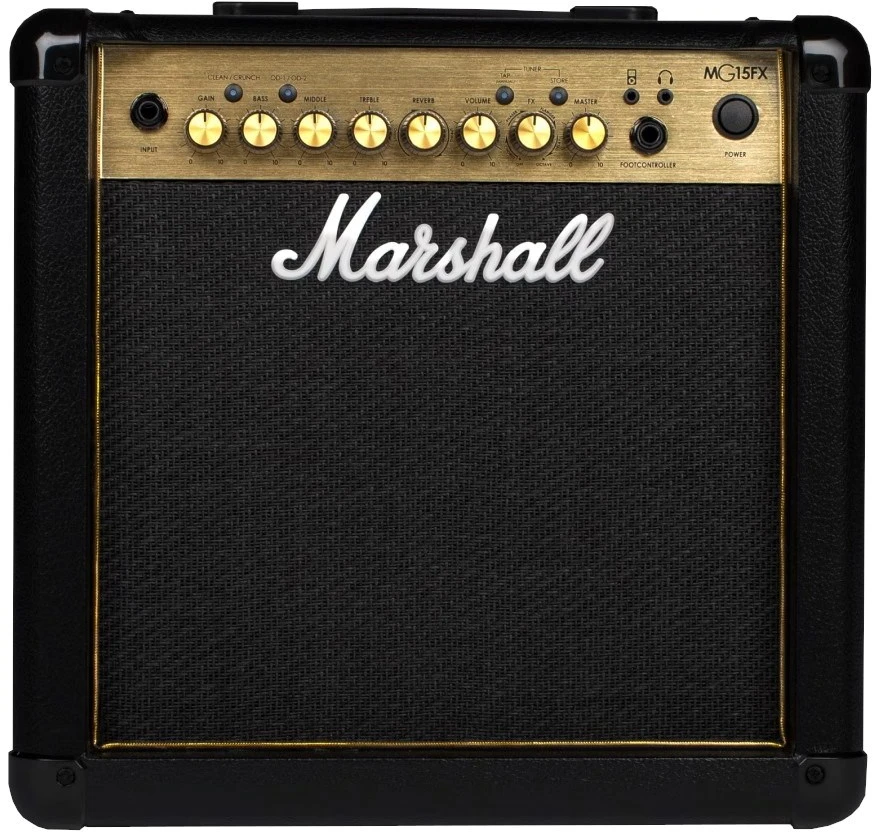 El. gitaros kolonėlė su stiprintuvu Marshall MG15GFX