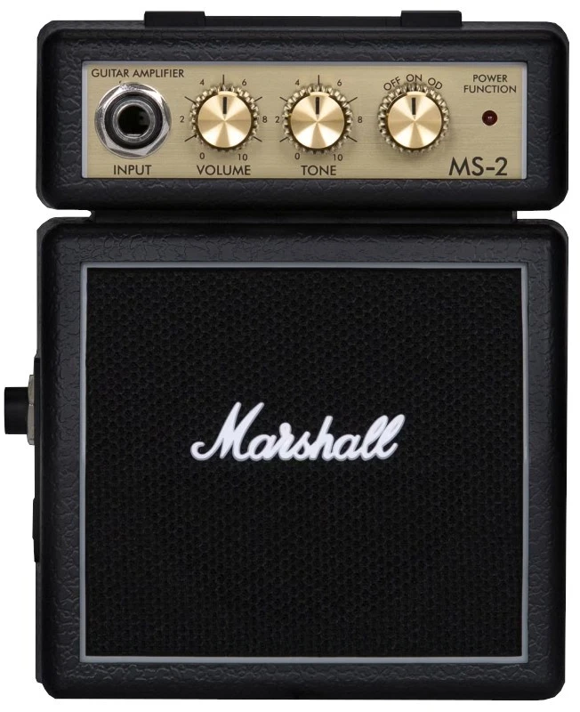 Mini stiprintuvas elektrinei gitarai Marshall MS-2C