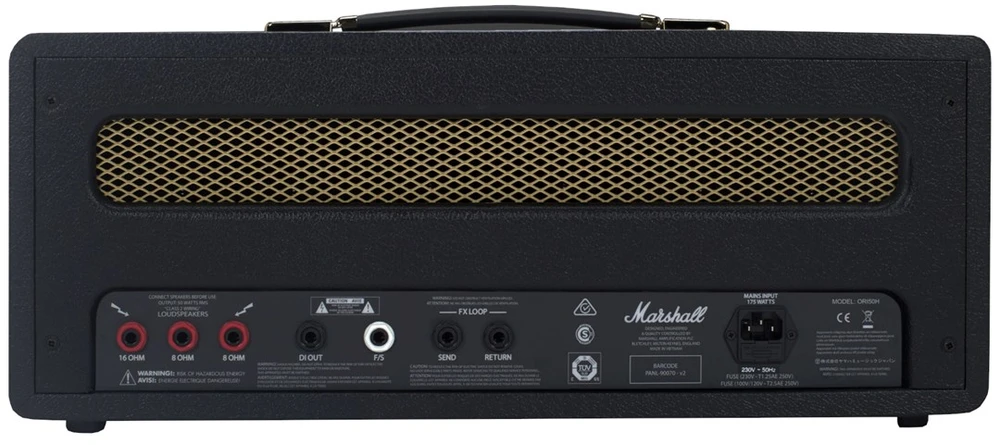 Lempinis stiprintuvas el. gitarai Marshall Origin ORI50H