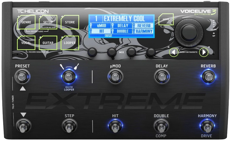 TC-Helicon Voice Live 3 extreme - guitar-vocal multieffect
