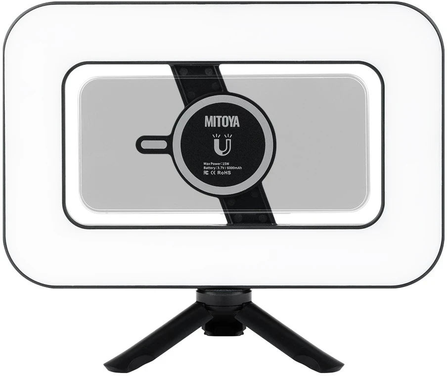 Godox Apšvietimo įranga - MOBULA 540 LED šviesa (reguliuojama 3200-5600K, 3500 LUX)