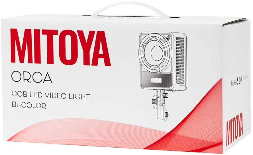 Godox Apšvietimo Įranga - MOBULA 540 LED Šviesa (3200-5600K, 3500 LUX, Nuotolinis Valdymas)
