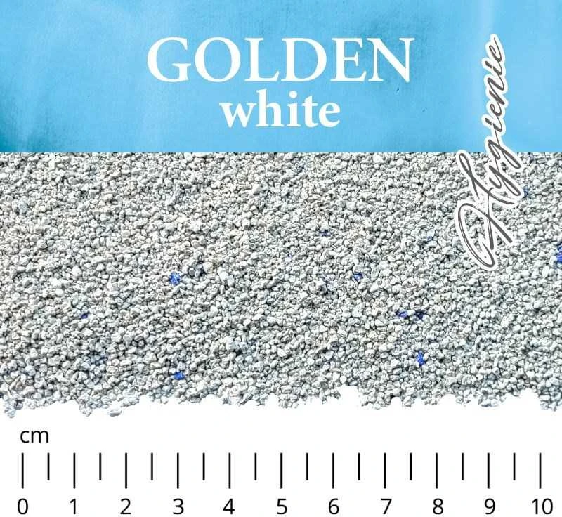 Golden Grey Golden Pilkas GOLDEN Baltas Hygienic - bentonite litter - 14kg