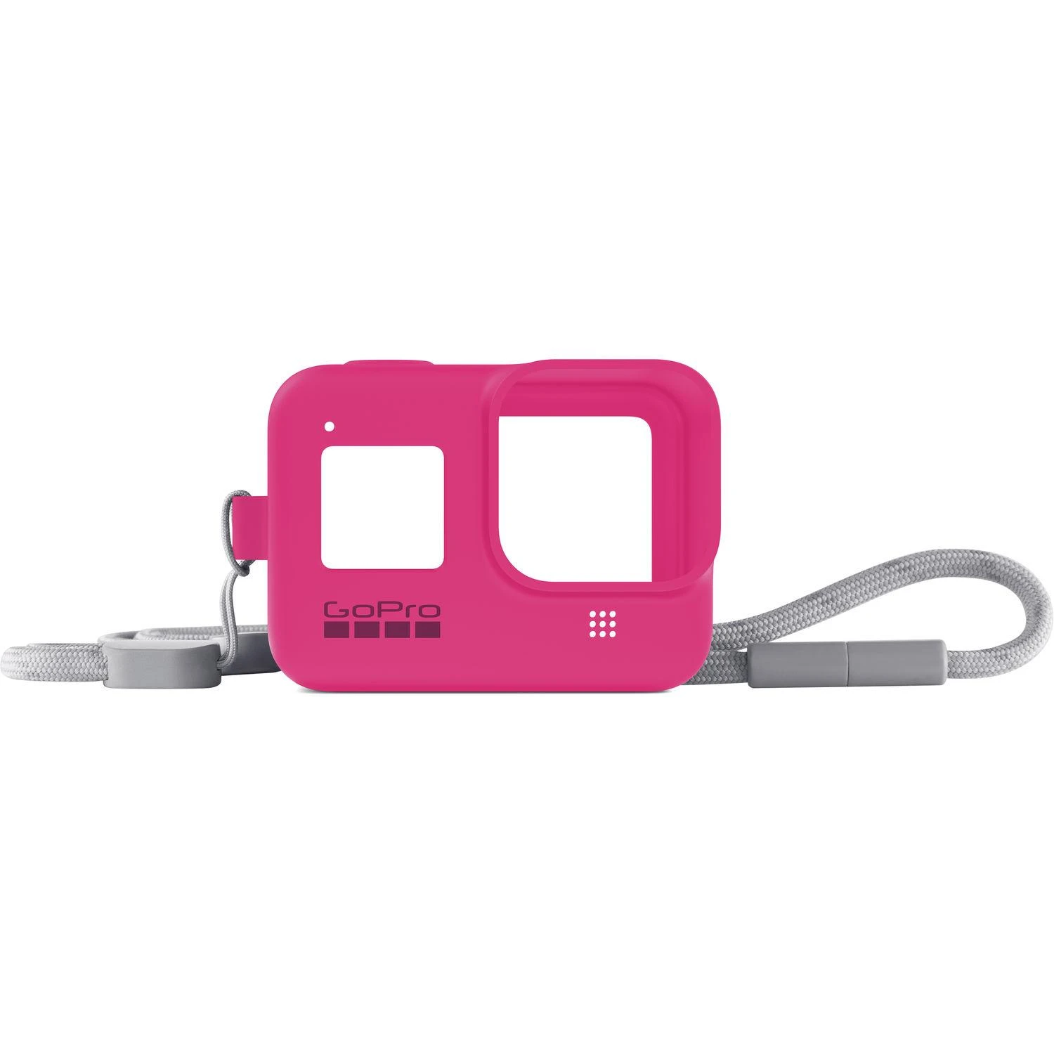 GOPRO SLEEVE + LANYARD (HERO8 Juodas) ELECTRIC Rožinis