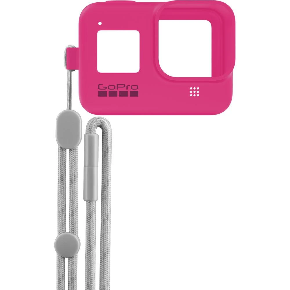 GOPRO SLEEVE + LANYARD (HERO8 Juodas) ELECTRIC Rožinis