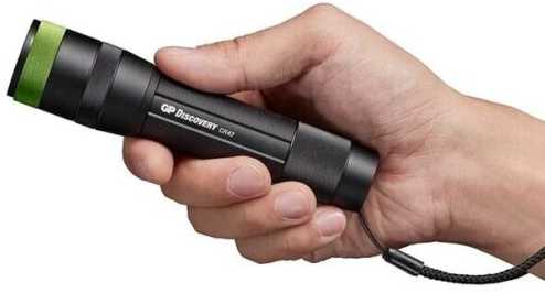 GP Discovery rechargeable outdoor CR42 pakraunamas žibintuvėlis